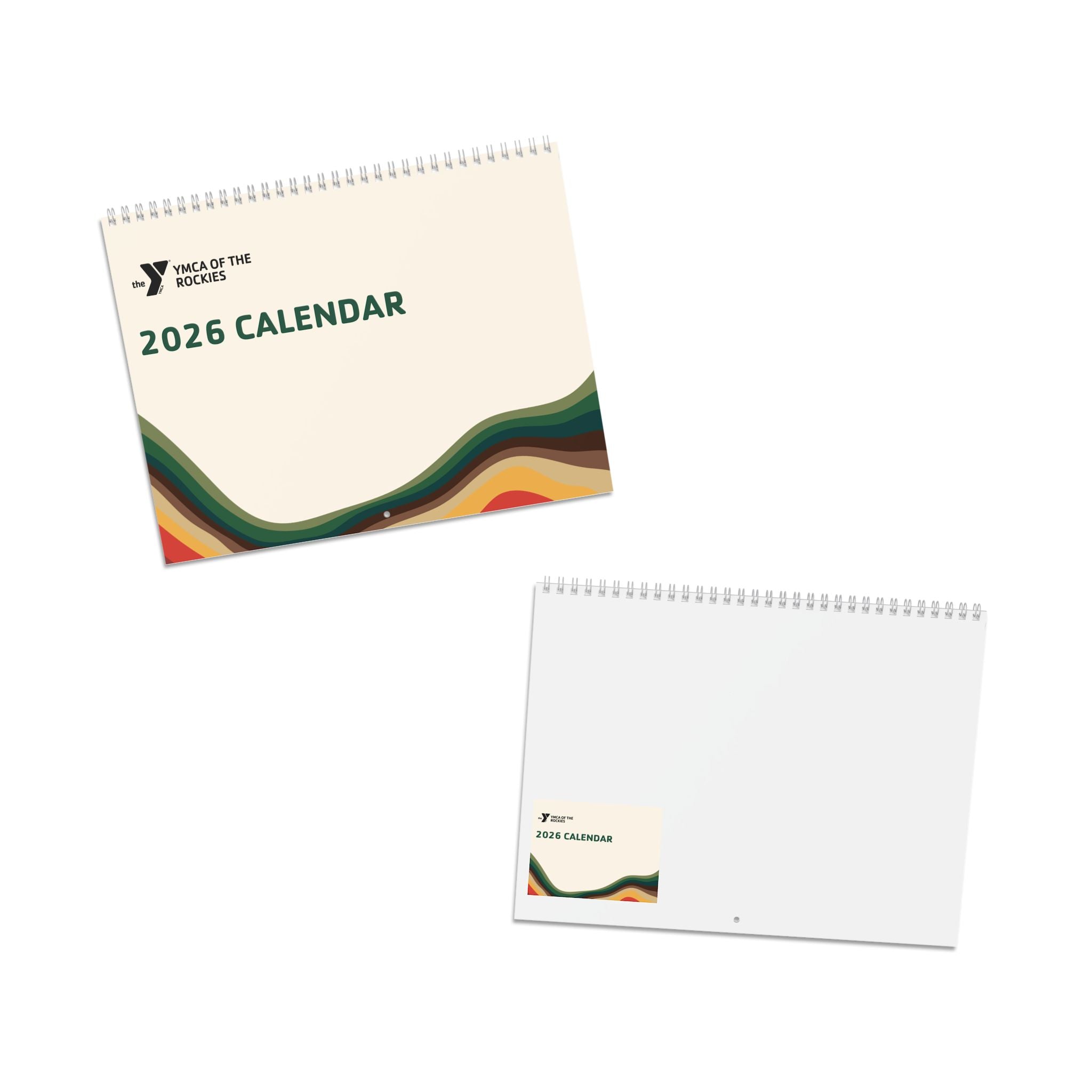 YMCA of the Rockies Nature-Themed Wall Calendar 2026 Wall Calendar