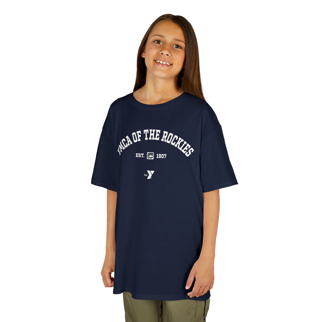 YMCA of the Rockies Kids Tee - Comfortable Heavy Cotton Shirt for All Occasions