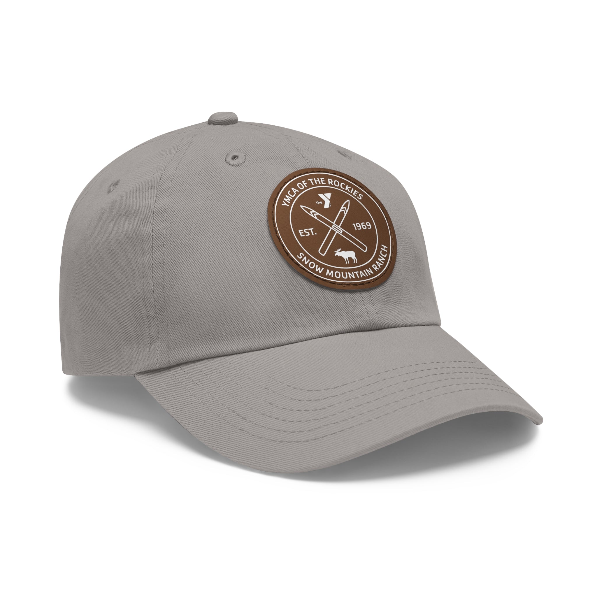 Snow Mountain Ranch Leather Patch Dad Hat