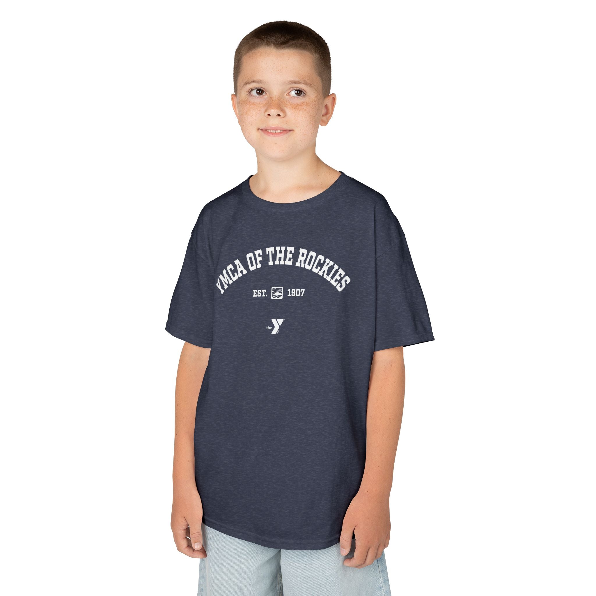 YMCA of the Rockies Kids Tee - Comfortable Heavy Cotton Shirt for All Occasions