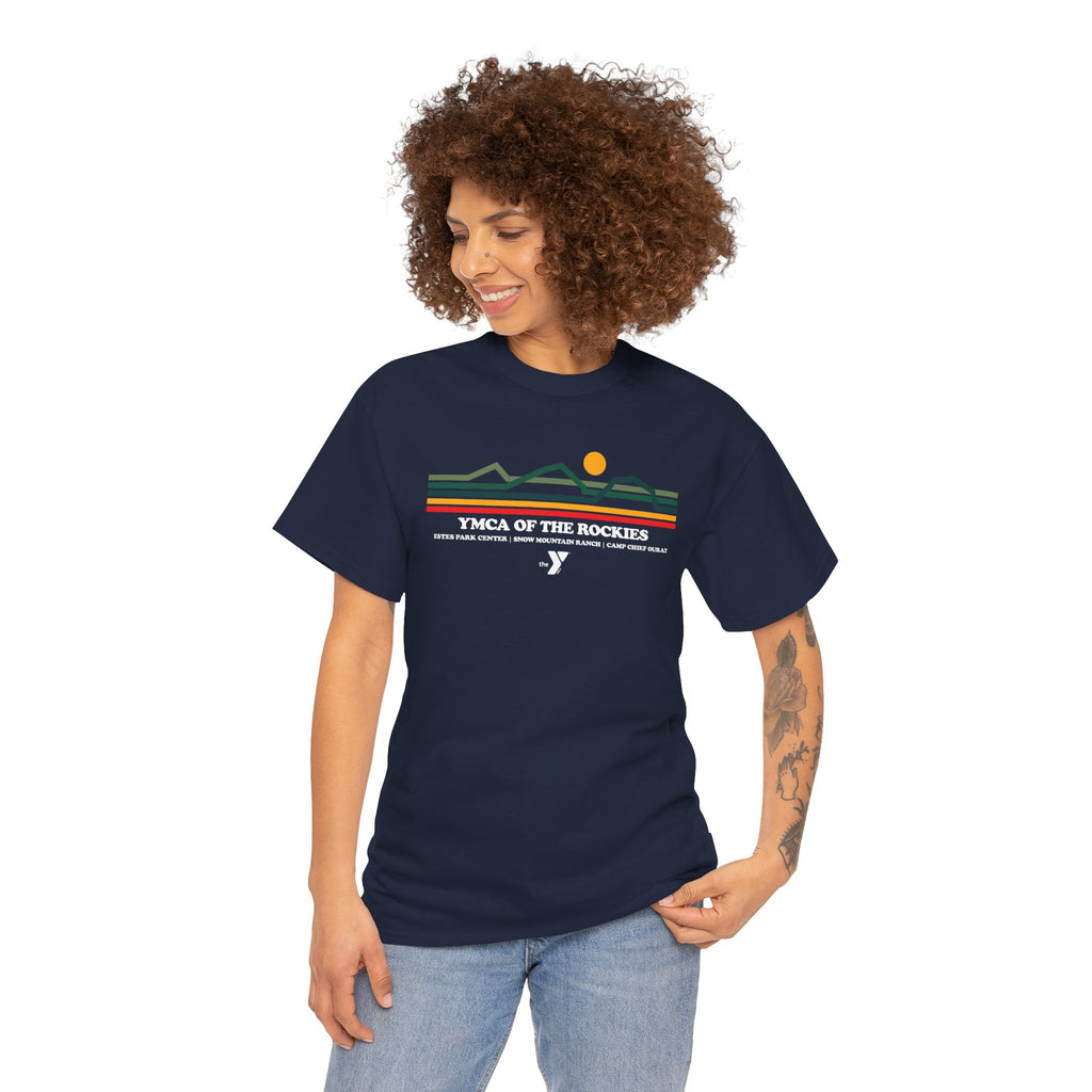 YMCA OF THE ROCKIES TOPO LOGO TEE