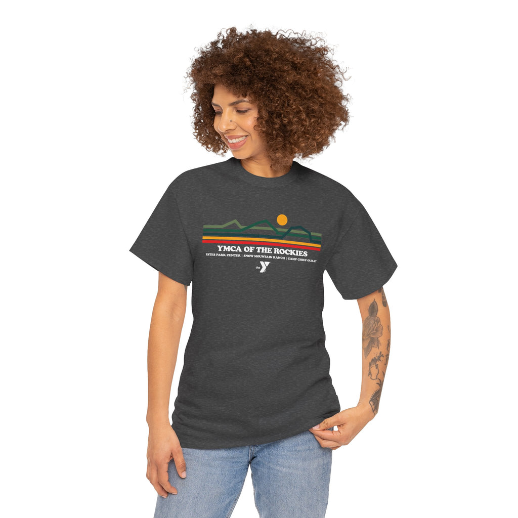 YMCA OF THE ROCKIES TOPO LOGO TEE