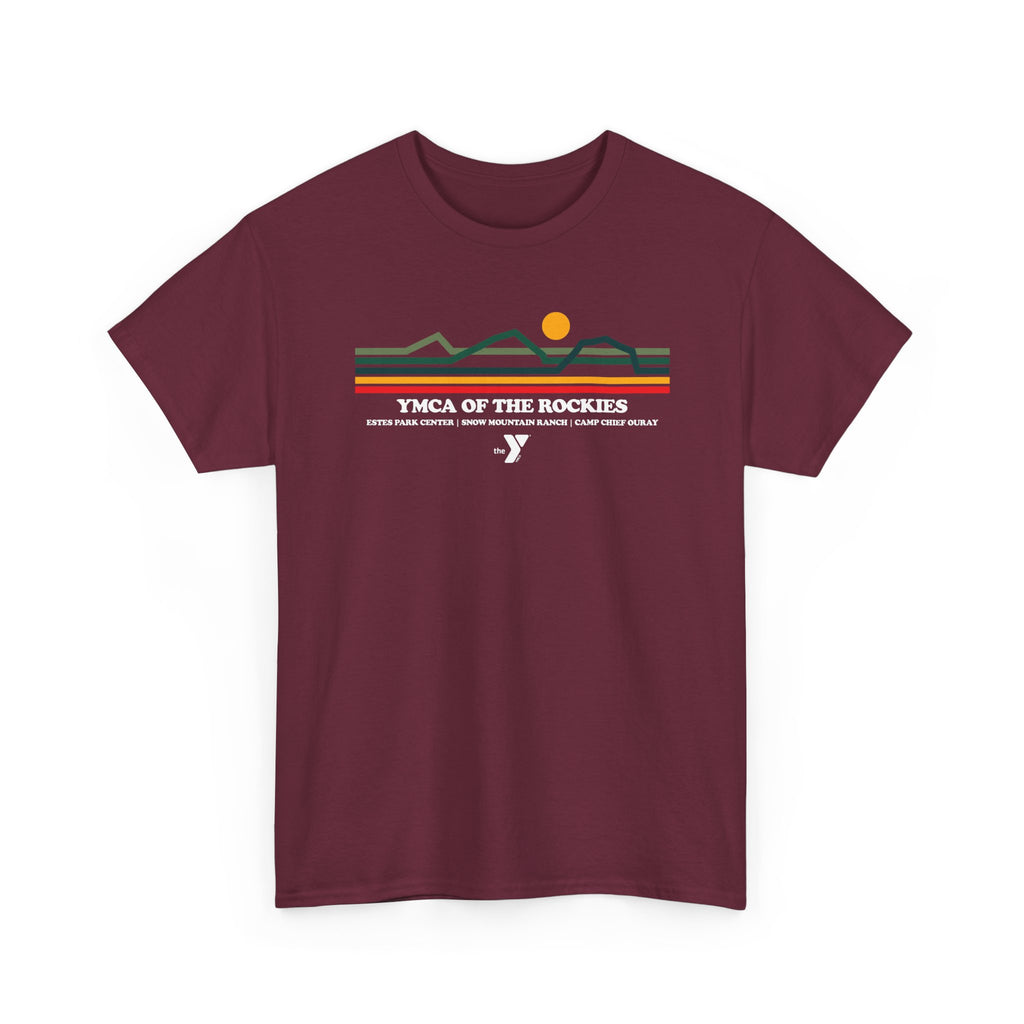 YMCA OF THE ROCKIES TOPO LOGO TEE