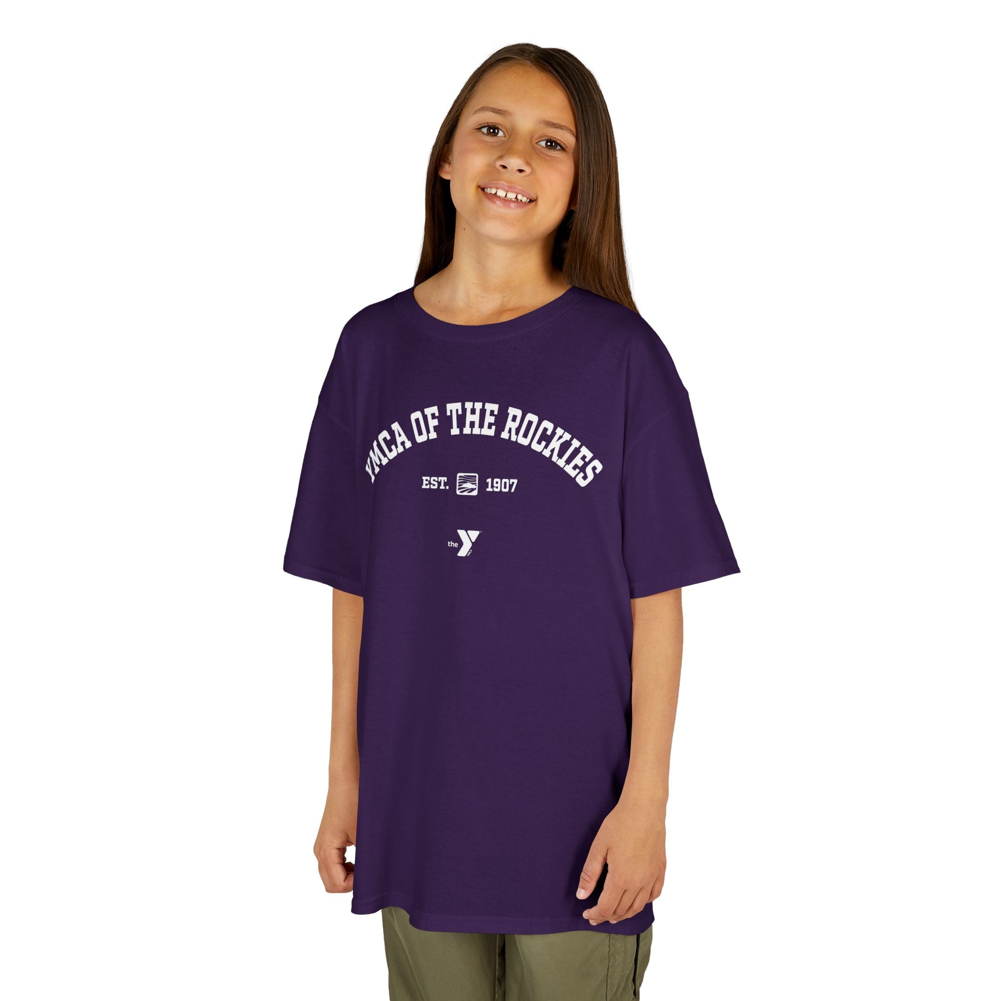 YMCA of the Rockies Kids Tee - Comfortable Heavy Cotton Shirt for All Occasions