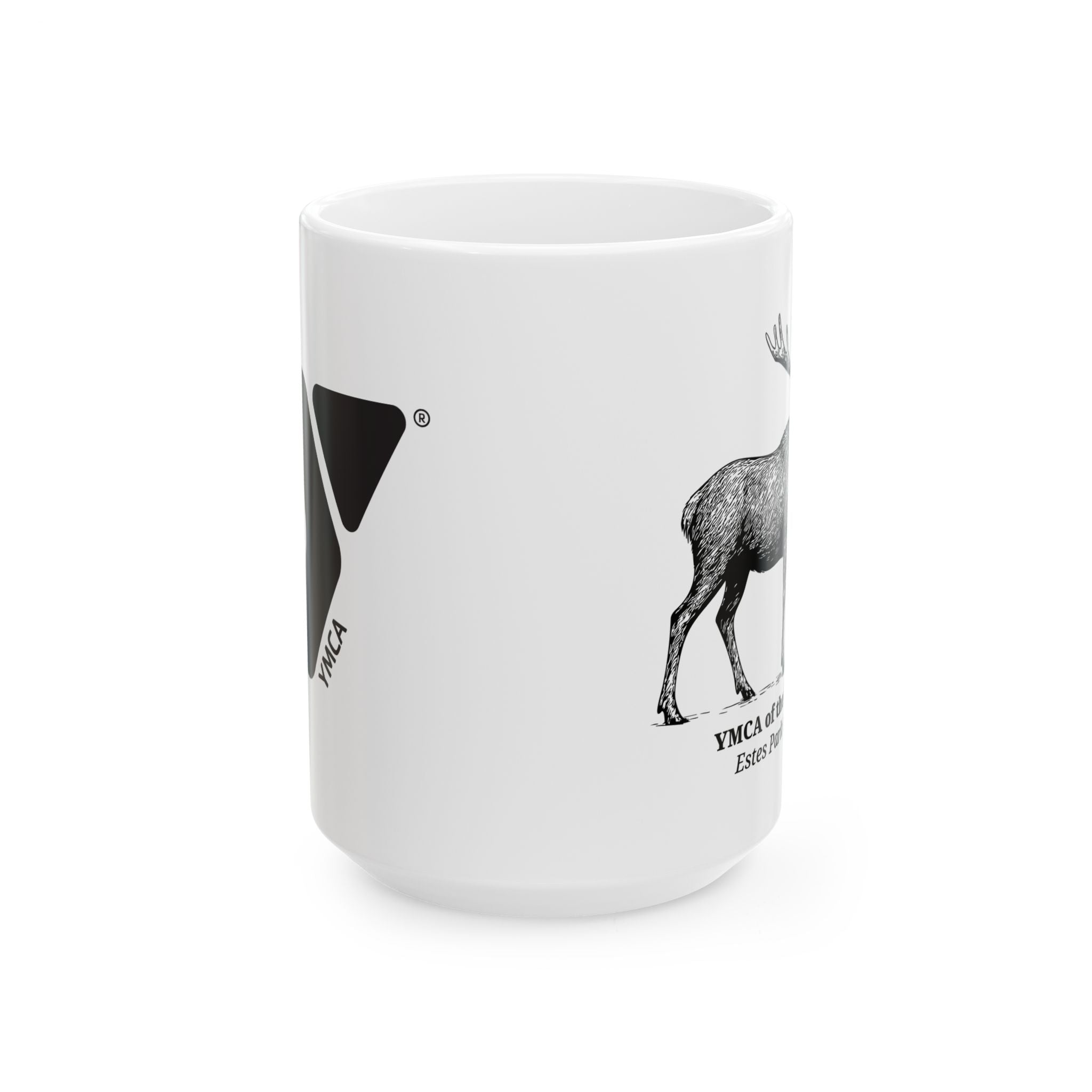 Estes Park Center Elk Ceramic Mug, 11oz