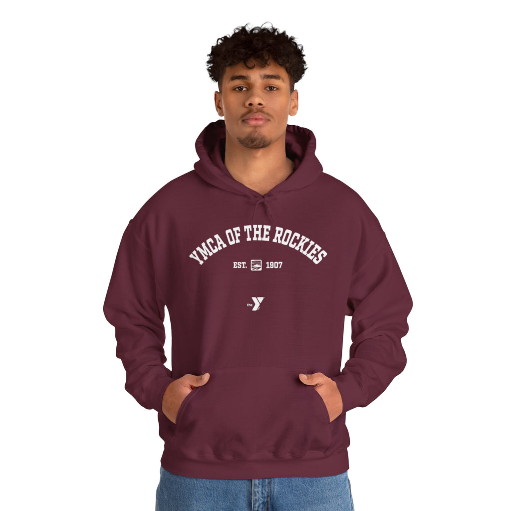 Heritage Logo Unisex Heavy Blend Hooded Sweatshirt