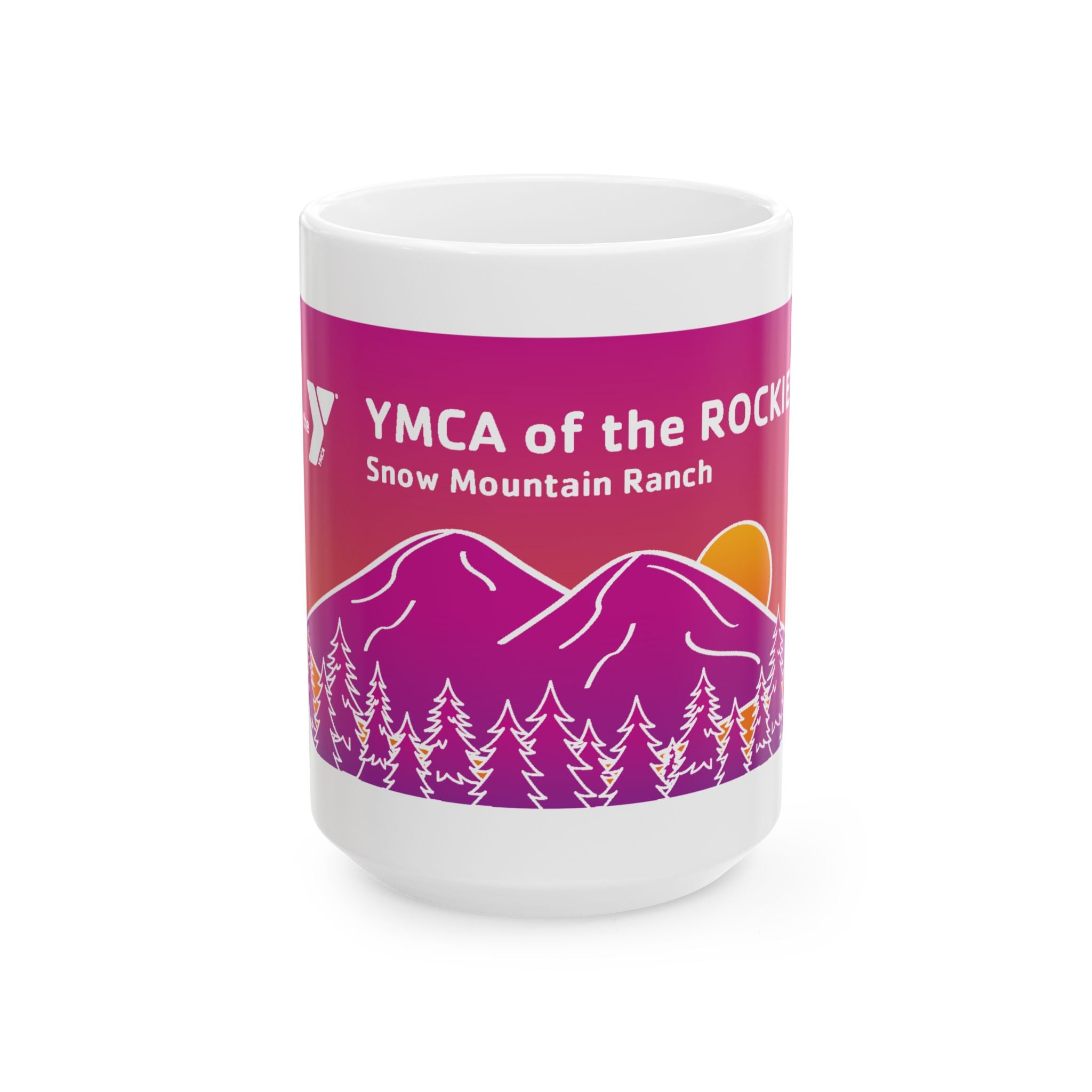 Snow Mountain Ranch Ceramic Mug, 11oz