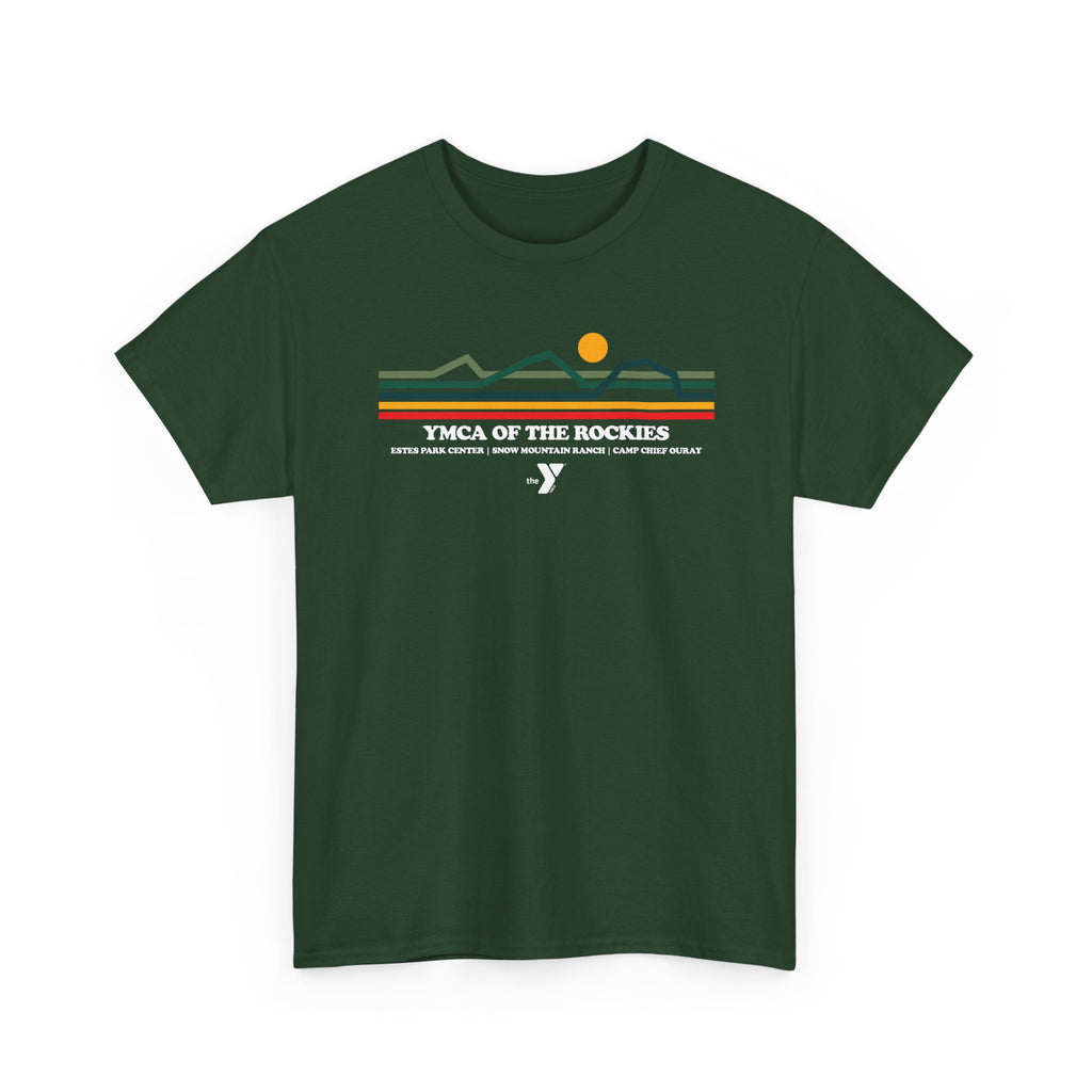 YMCA OF THE ROCKIES TOPO LOGO TEE