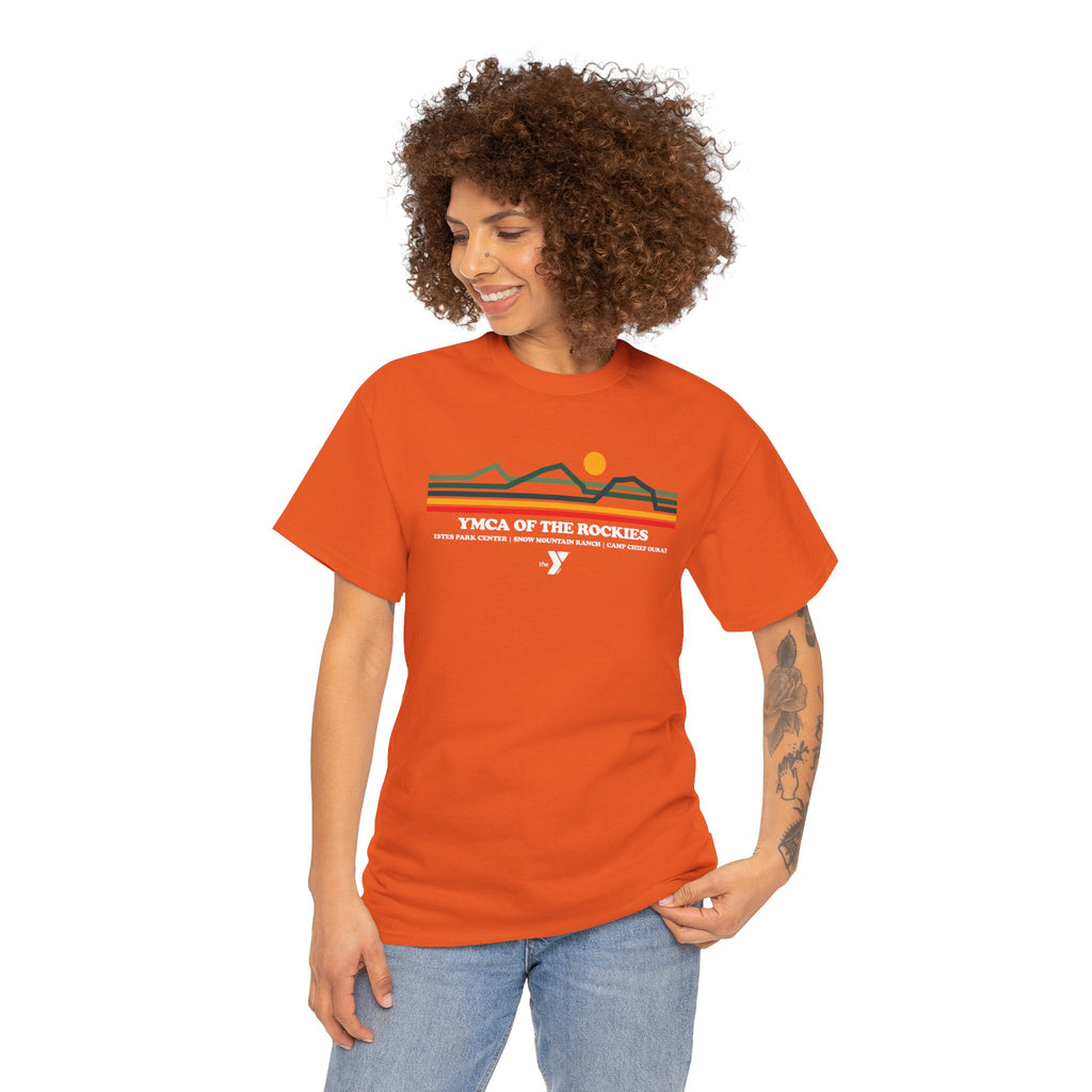 YMCA OF THE ROCKIES TOPO LOGO TEE