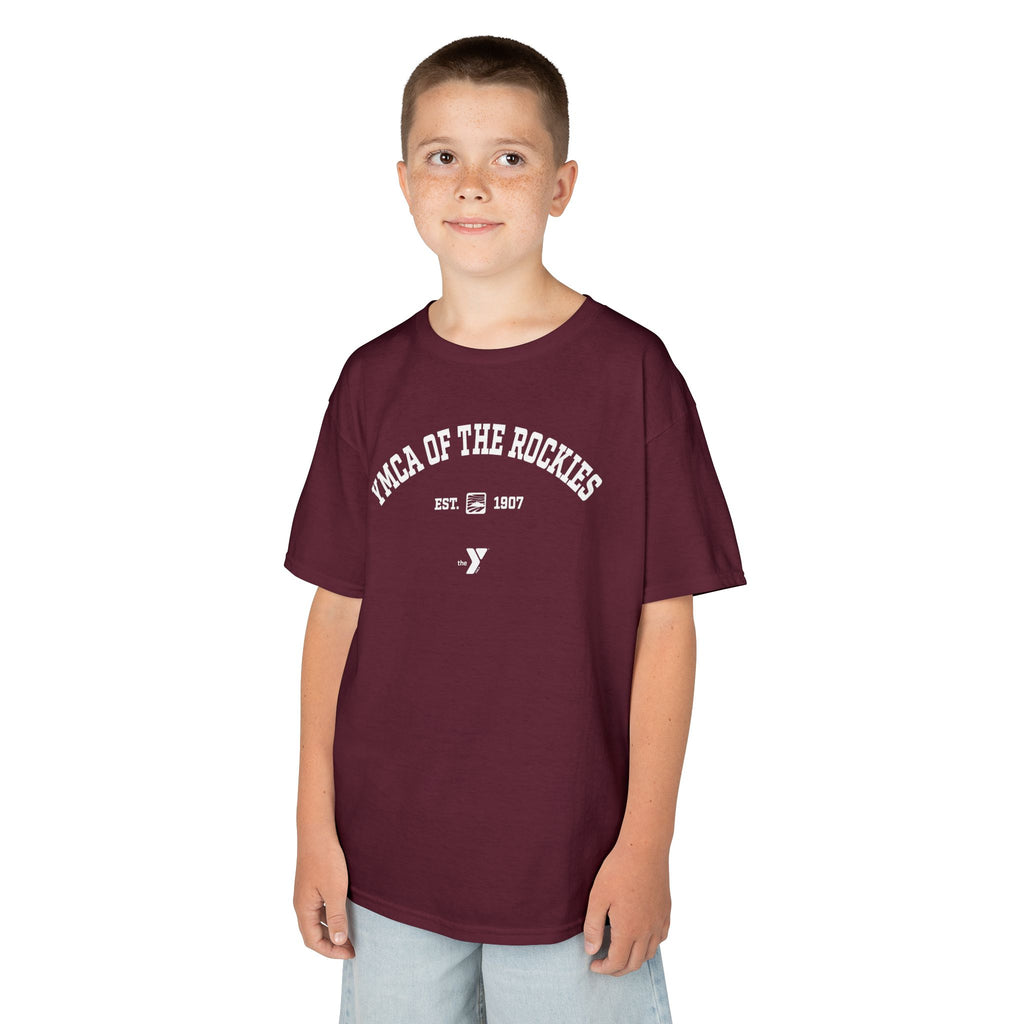 YMCA of the Rockies Kids Tee - Comfortable Heavy Cotton Shirt for All Occasions
