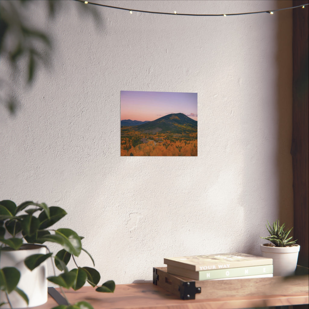 Fall at Snow Mountain Ranch Fine Art Poster, Nature Decor, Landscape Wall Art, Living Room Art, Home Office Print