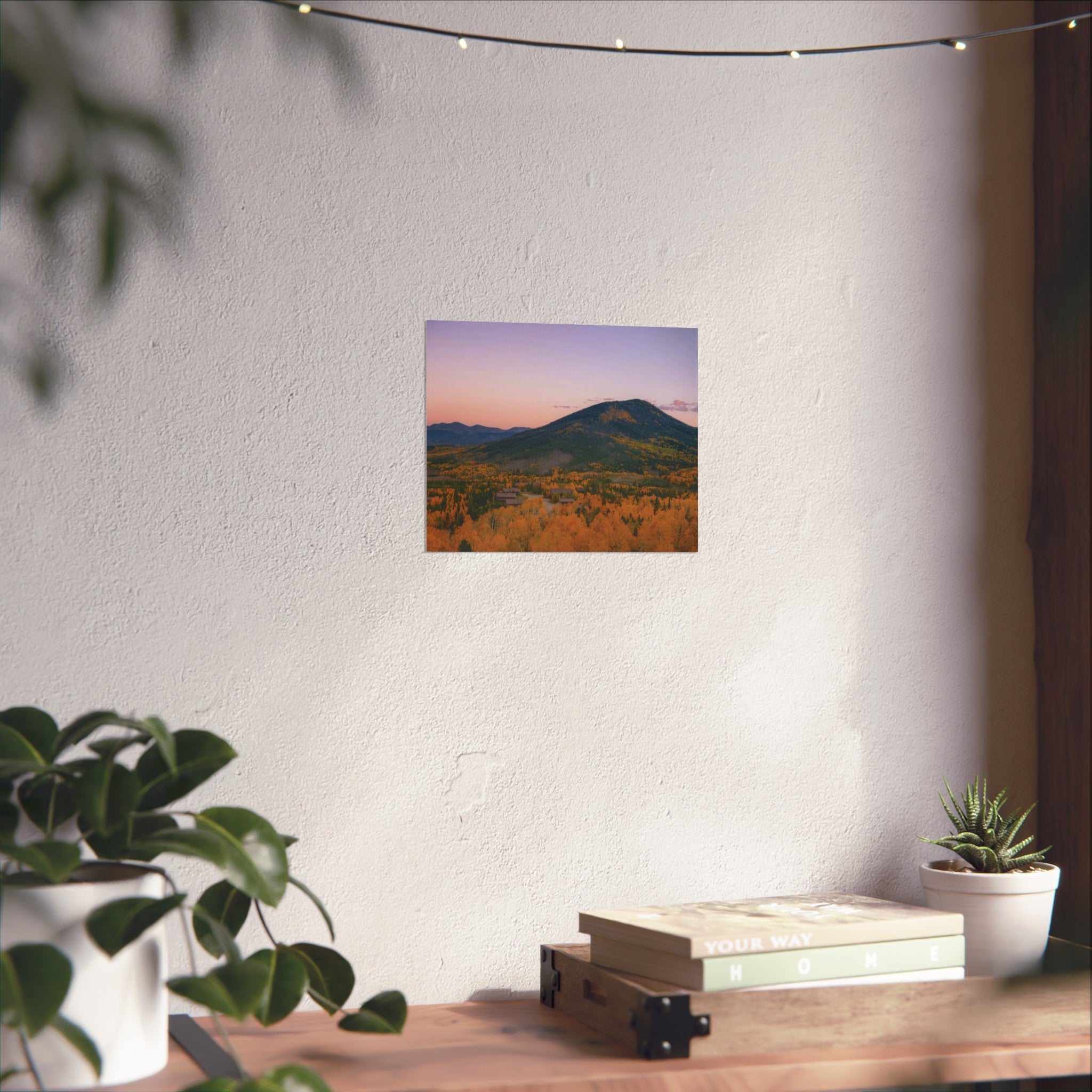 Fall at Snow Mountain Ranch Fine Art Poster, Nature Decor, Landscape Wall Art, Living Room Art, Home Office Print