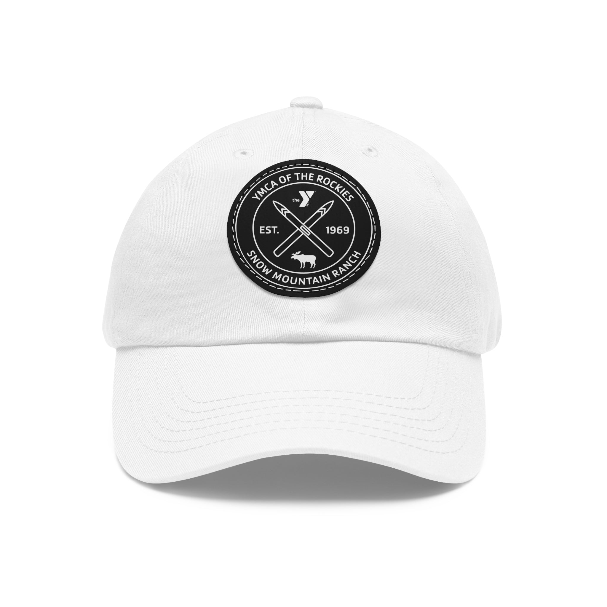 Snow Mountain Ranch Leather Patch Dad Hat