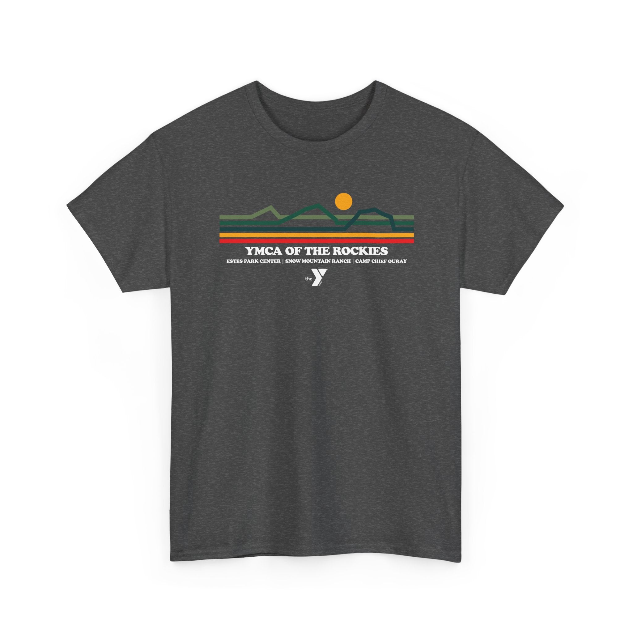 YMCA OF THE ROCKIES TOPO LOGO TEE