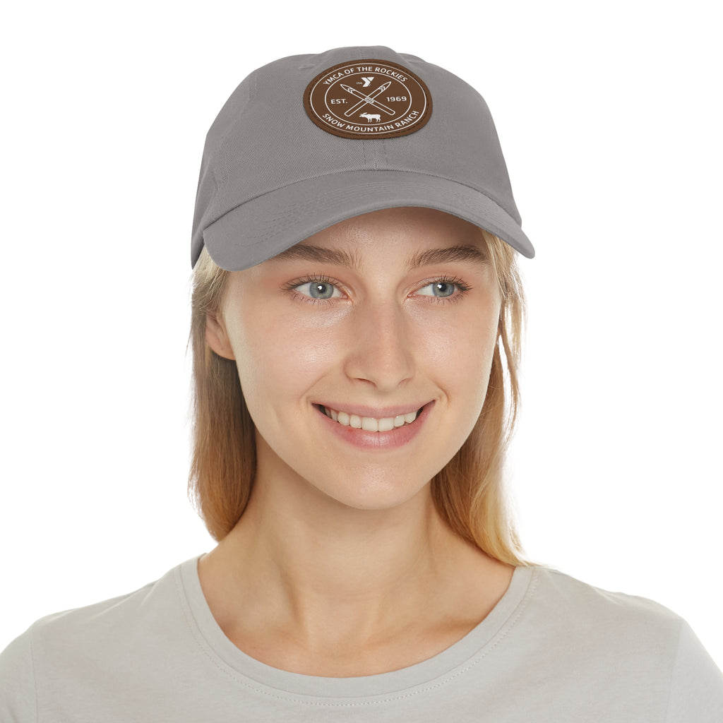 Snow Mountain Ranch Leather Patch Dad Hat