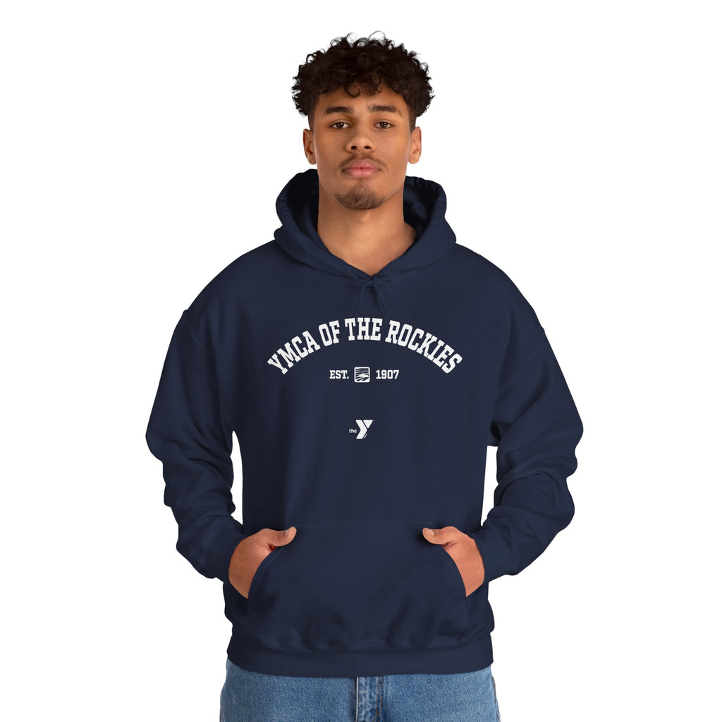 Heritage Logo Unisex Heavy Blend Hooded Sweatshirt
