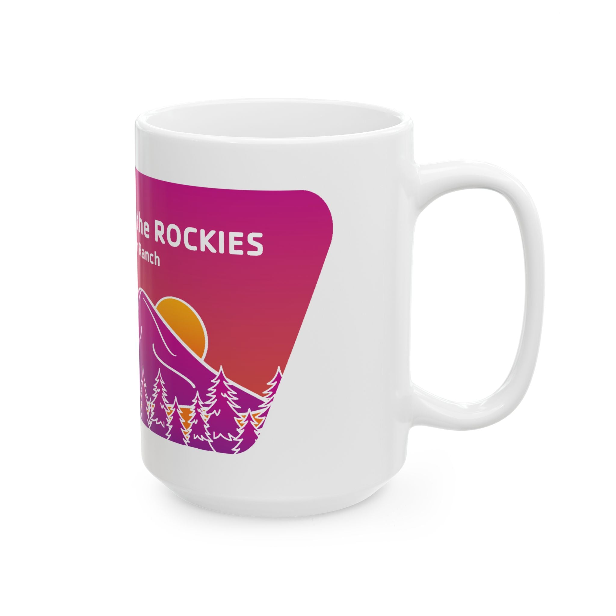 Snow Mountain Ranch Ceramic Mug, 11oz