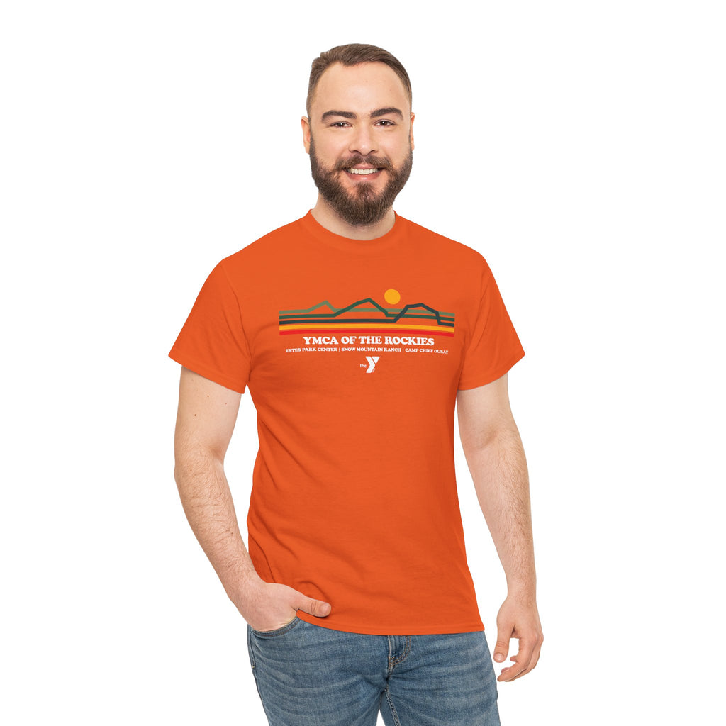 YMCA OF THE ROCKIES TOPO LOGO TEE