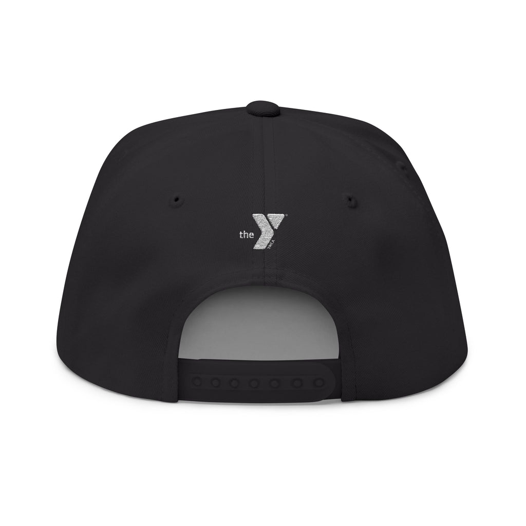 YMCA of the Rockies Retro Collegiate Flat Bill Cap