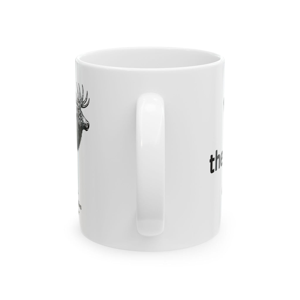 Estes Park Center Elk Ceramic Mug, 11oz