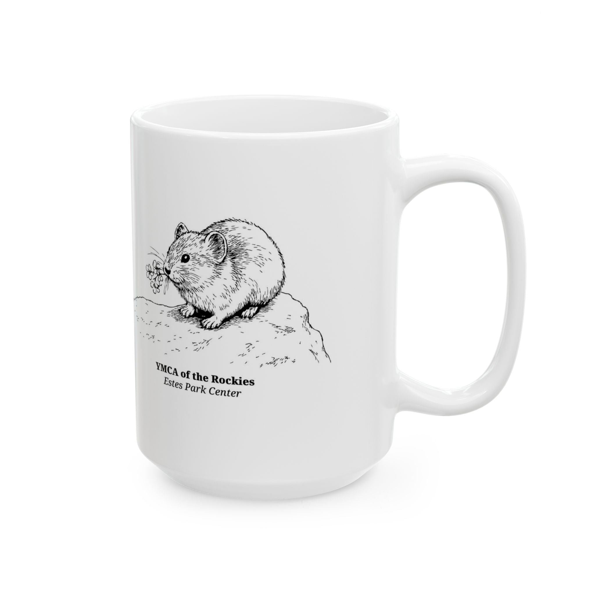 Estes Park Center Pika Ceramic Mug, 11oz