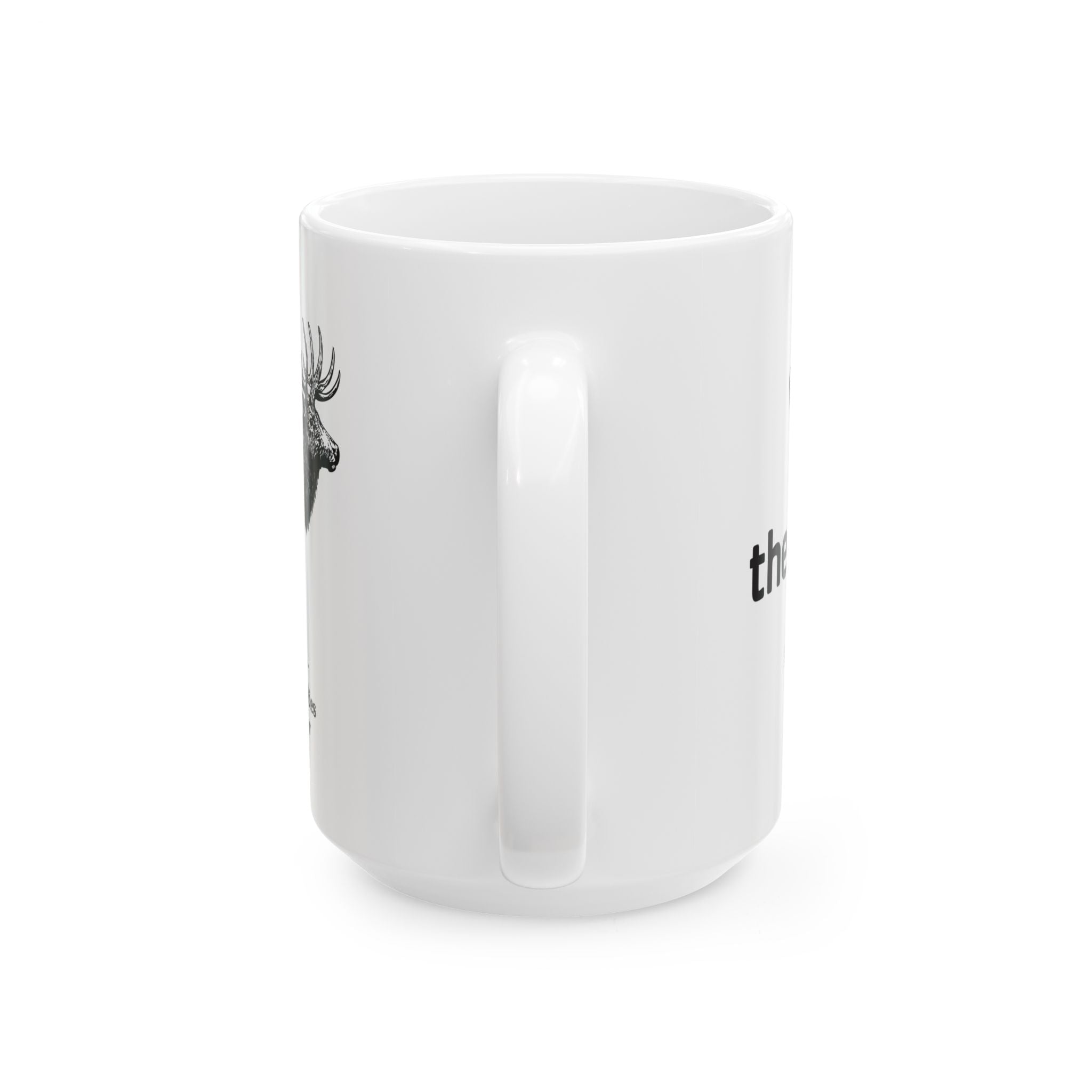 Estes Park Center Elk Ceramic Mug, 11oz