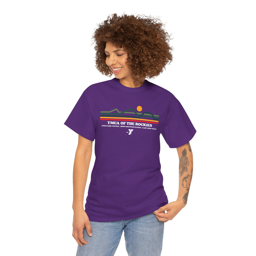 YMCA OF THE ROCKIES TOPO LOGO TEE