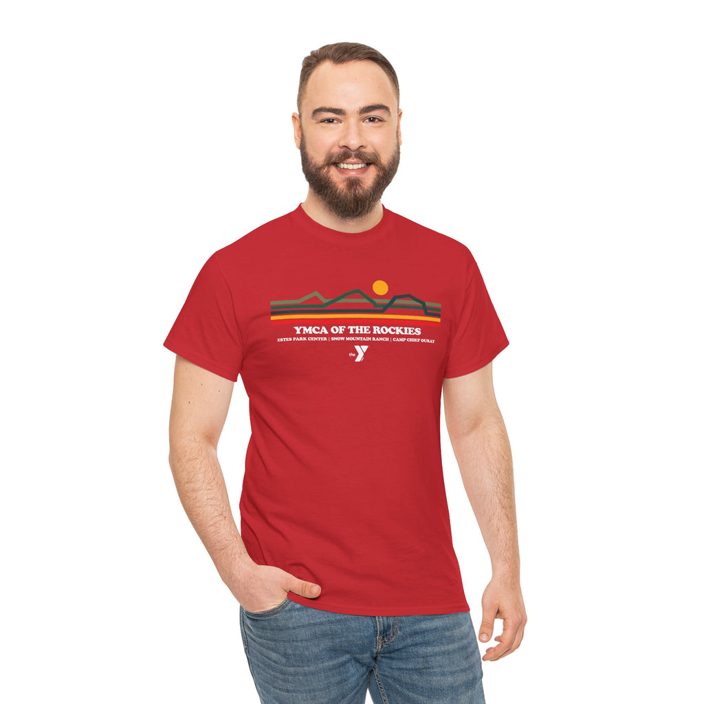 YMCA OF THE ROCKIES TOPO LOGO TEE