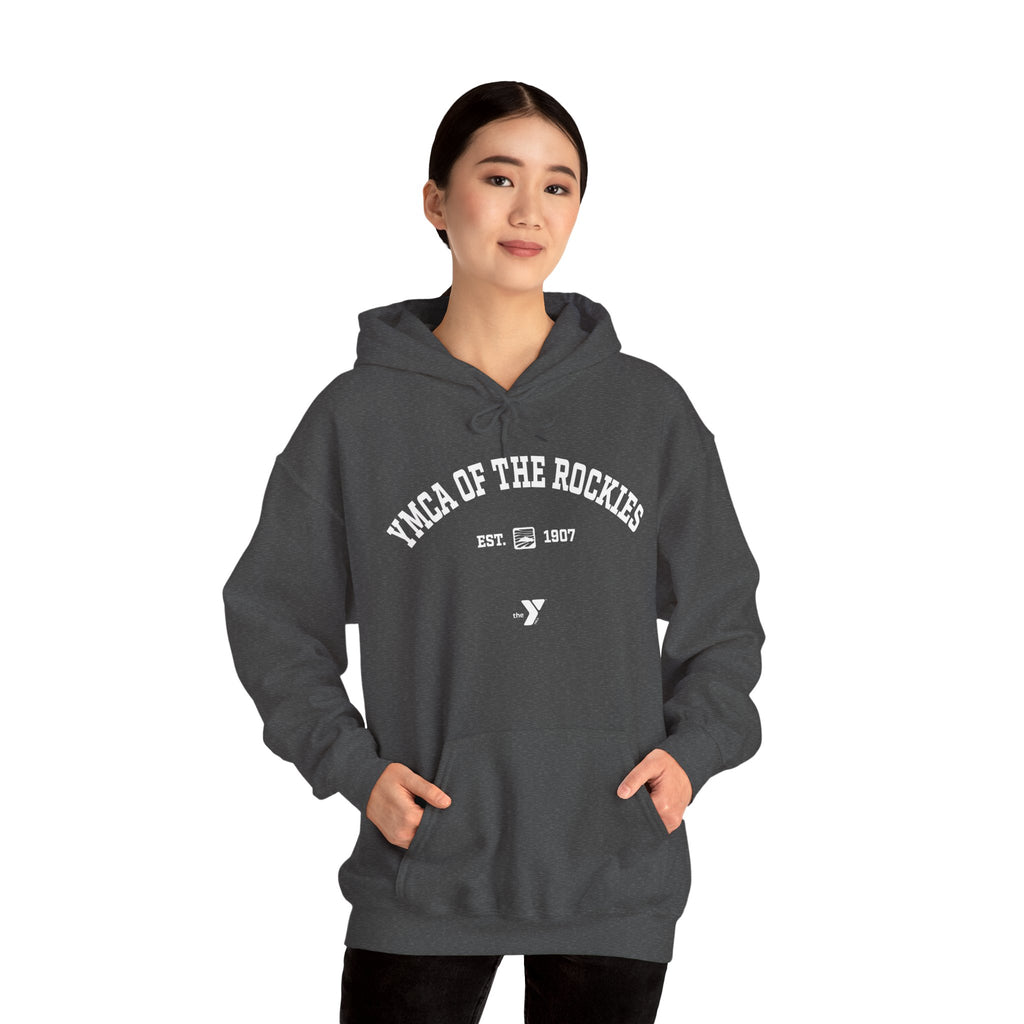 Heritage Logo Unisex Heavy Blend Hooded Sweatshirt