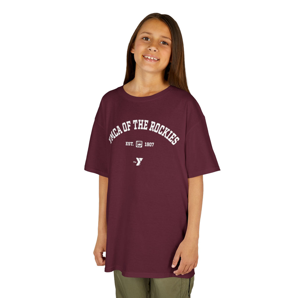 YMCA of the Rockies Kids Tee - Comfortable Heavy Cotton Shirt for All Occasions