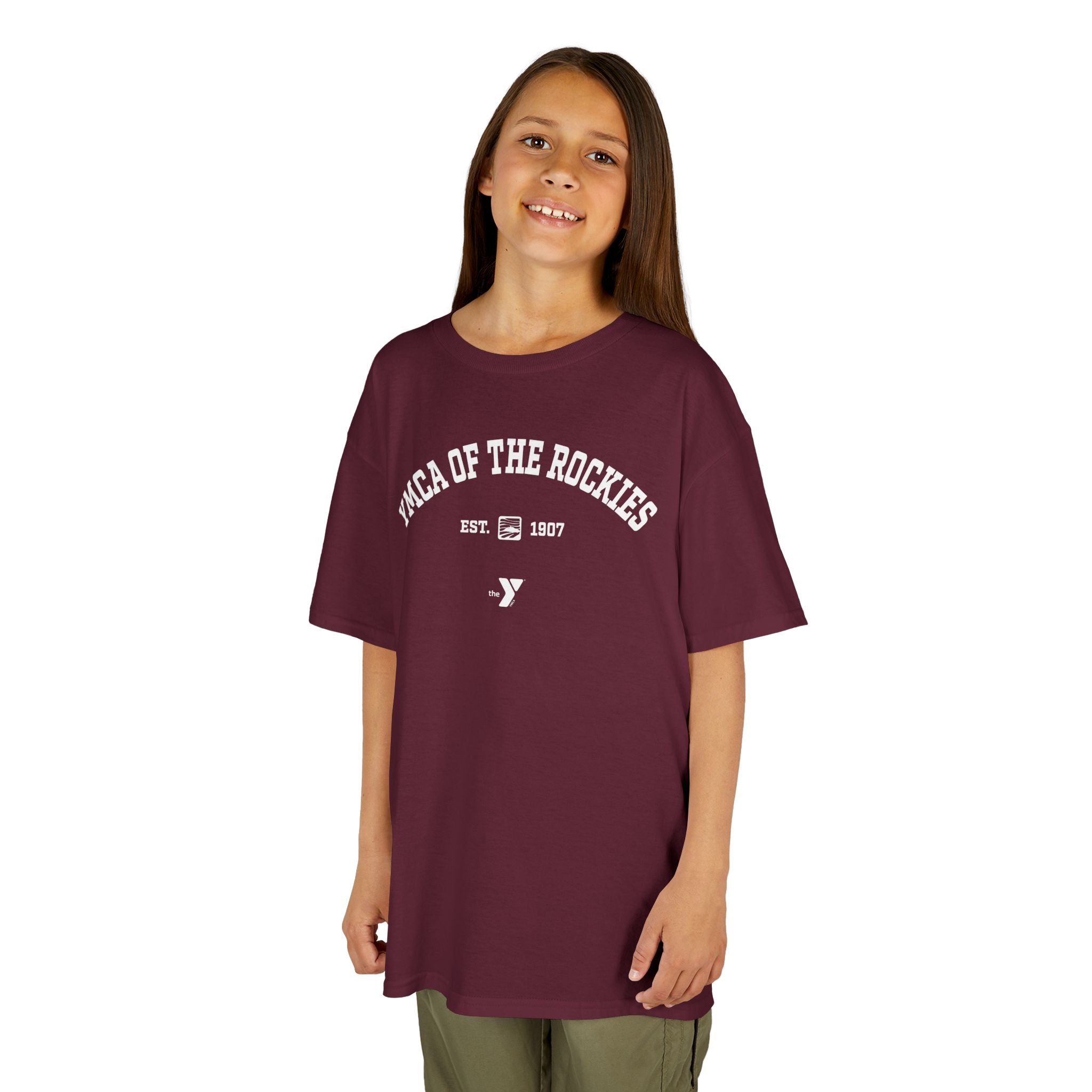 YMCA of the Rockies Kids Tee - Comfortable Heavy Cotton Shirt for All Occasions