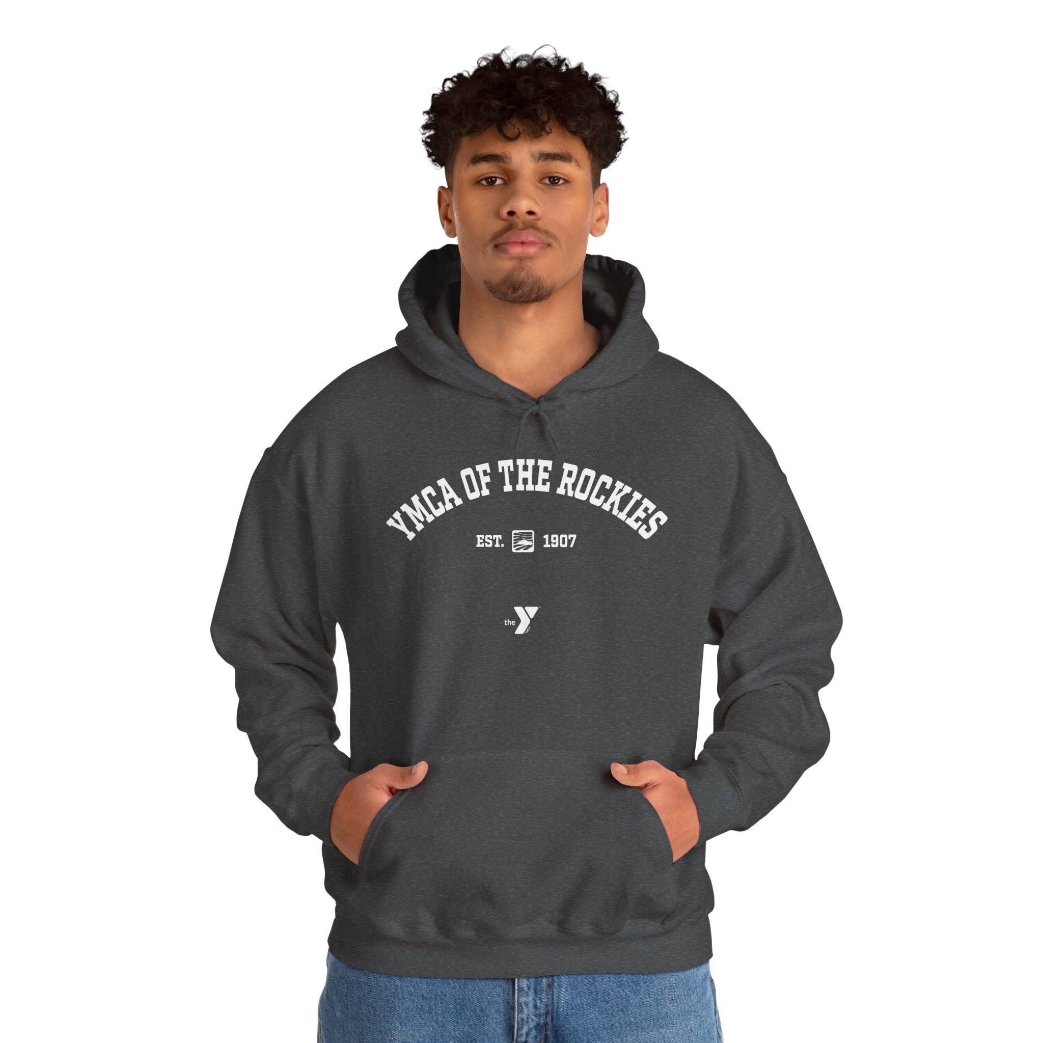 Heritage Logo Unisex Heavy Blend Hooded Sweatshirt