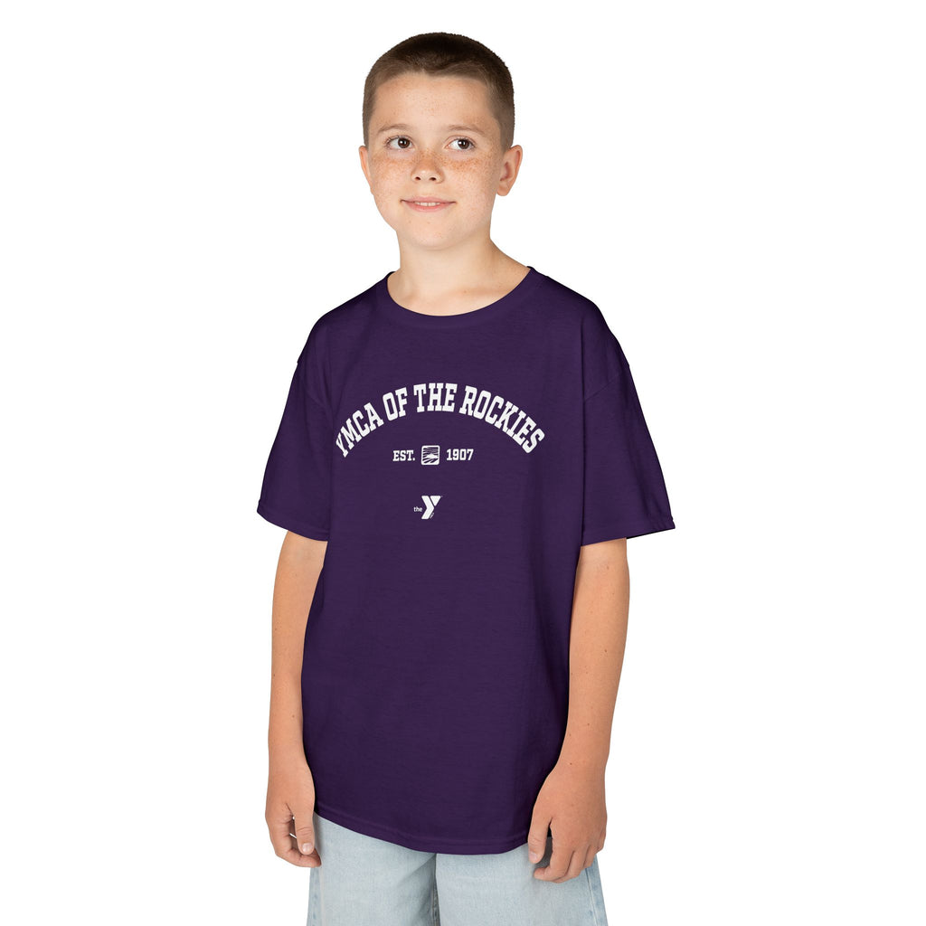 YMCA of the Rockies Kids Tee - Comfortable Heavy Cotton Shirt for All Occasions