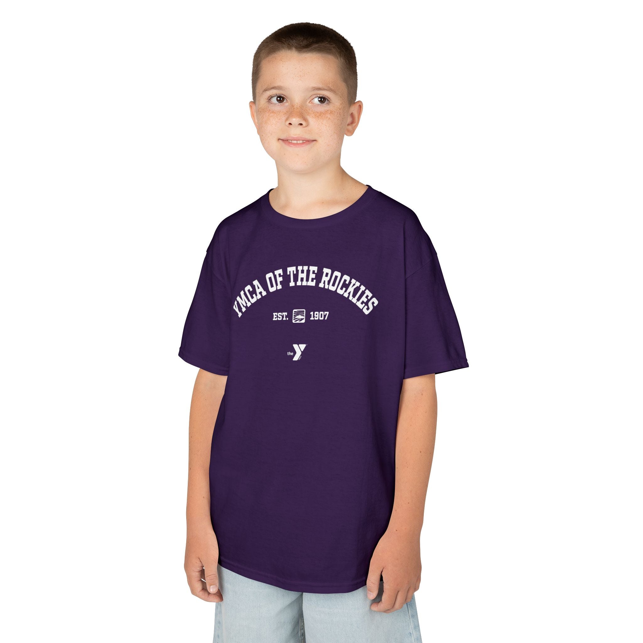 YMCA of the Rockies Kids Tee - Comfortable Heavy Cotton Shirt for All Occasions