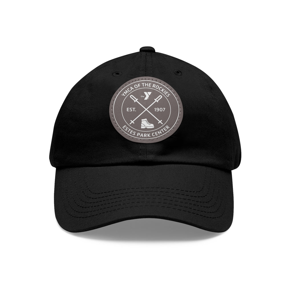 Estes Park Center Leather Patch Dad Hat