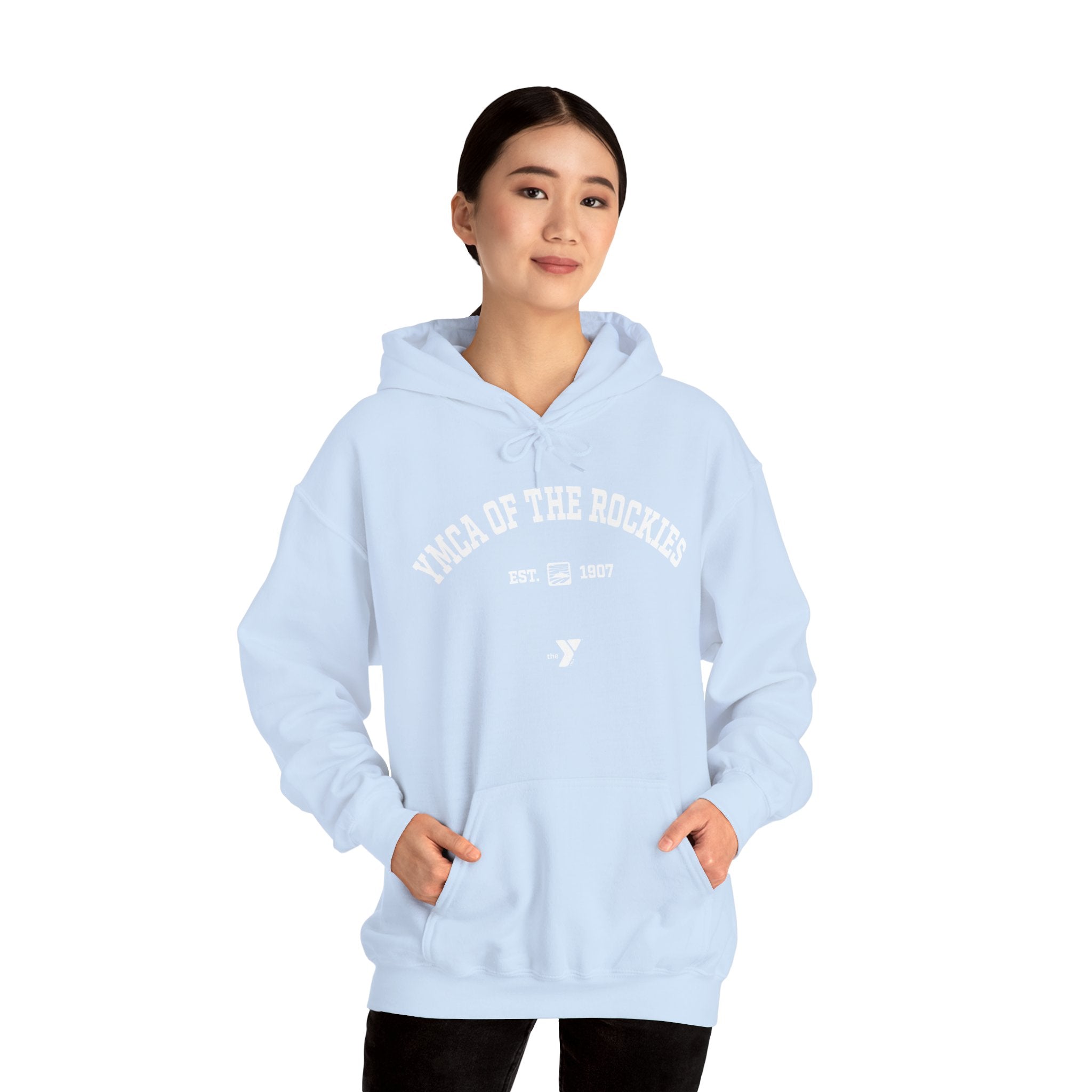 Heritage Logo Unisex Heavy Blend Hooded Sweatshirt