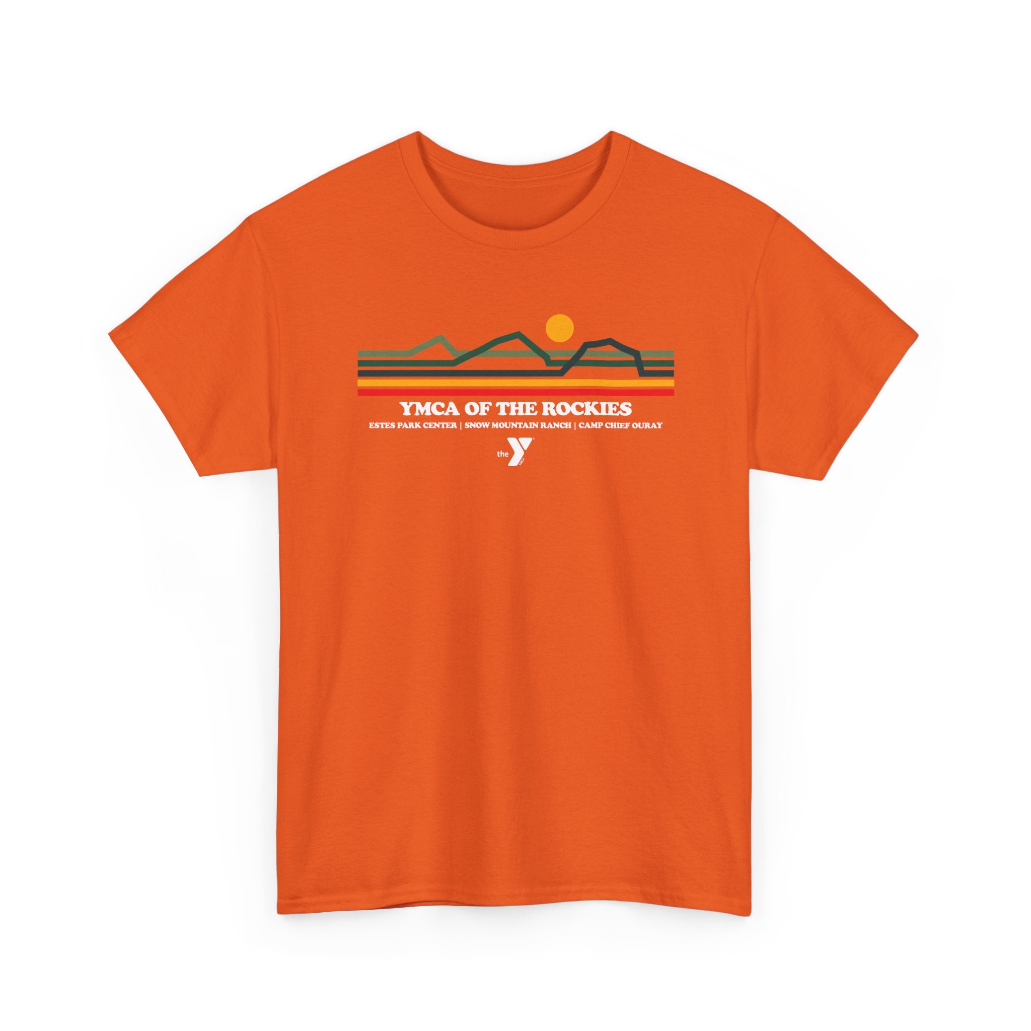YMCA OF THE ROCKIES TOPO LOGO TEE