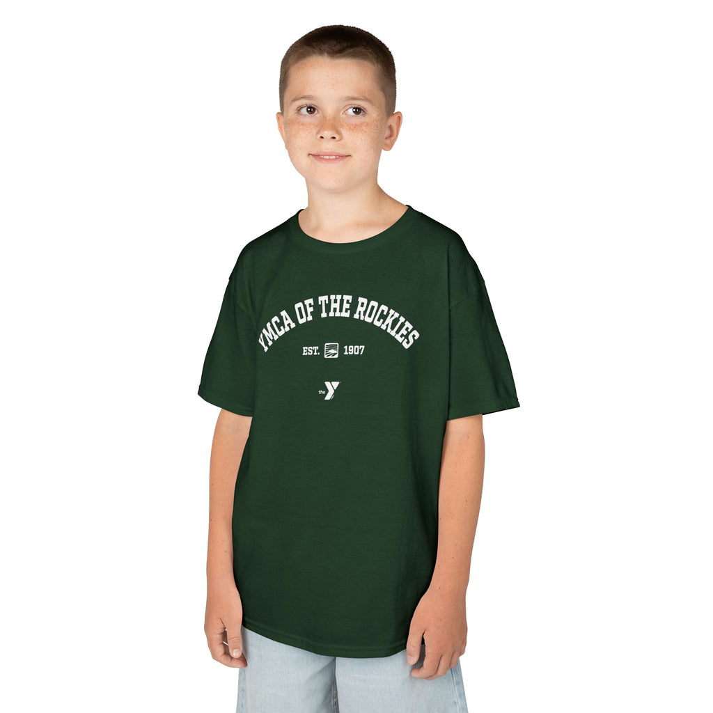 YMCA of the Rockies Kids Tee - Comfortable Heavy Cotton Shirt for All Occasions
