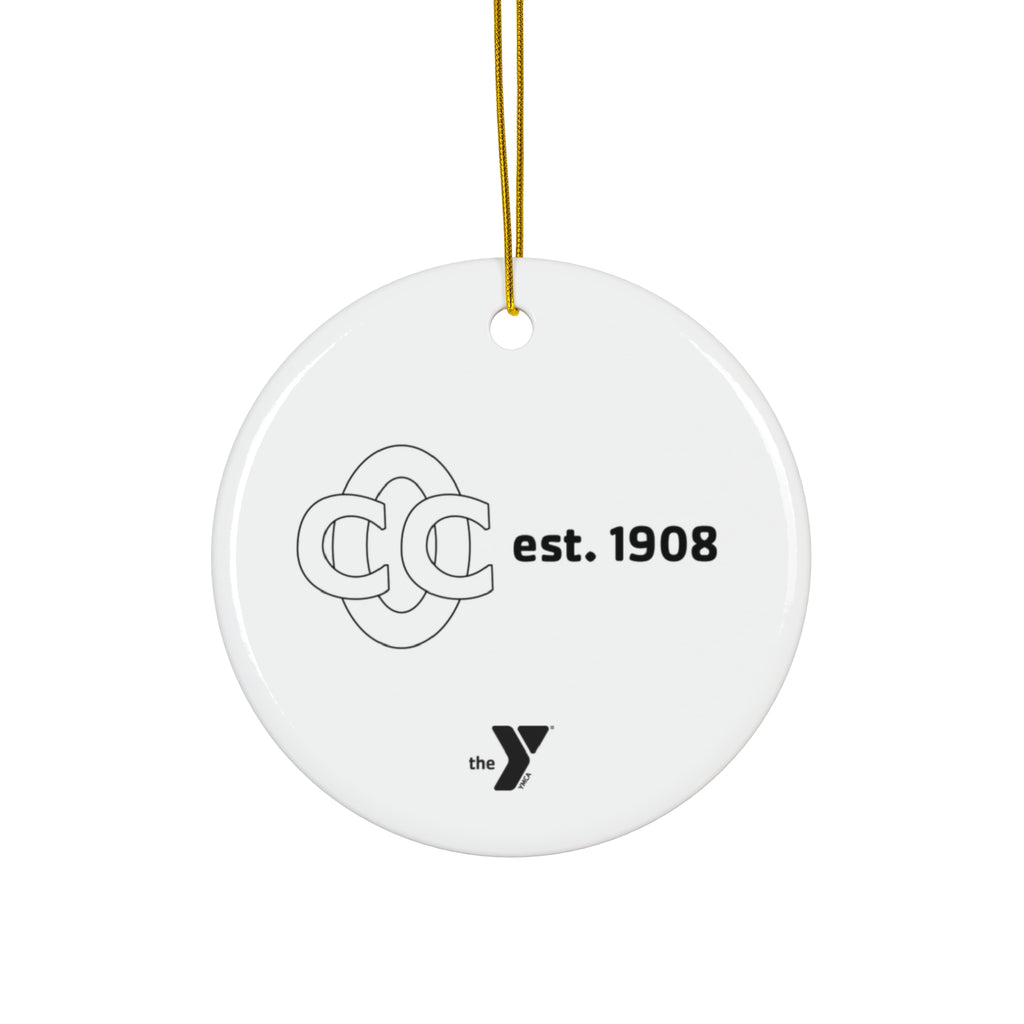 Camp Chief Ouray Ceramic Ornament, 3 Shapes
