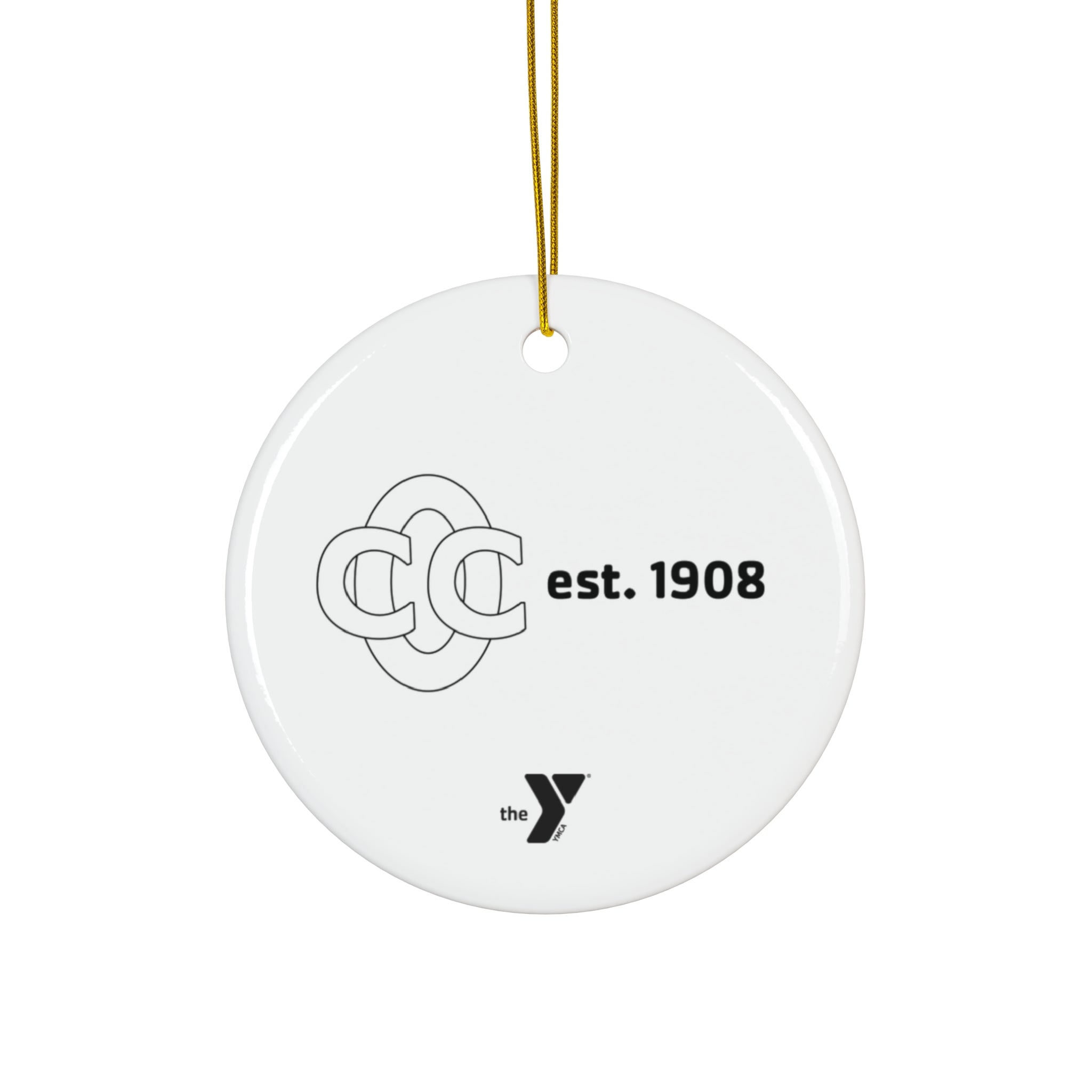 Camp Chief Ouray Ceramic Ornament, 3 Shapes