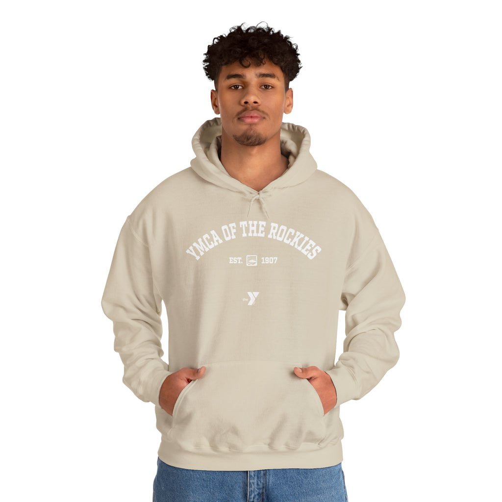 Heritage Logo Unisex Heavy Blend Hooded Sweatshirt