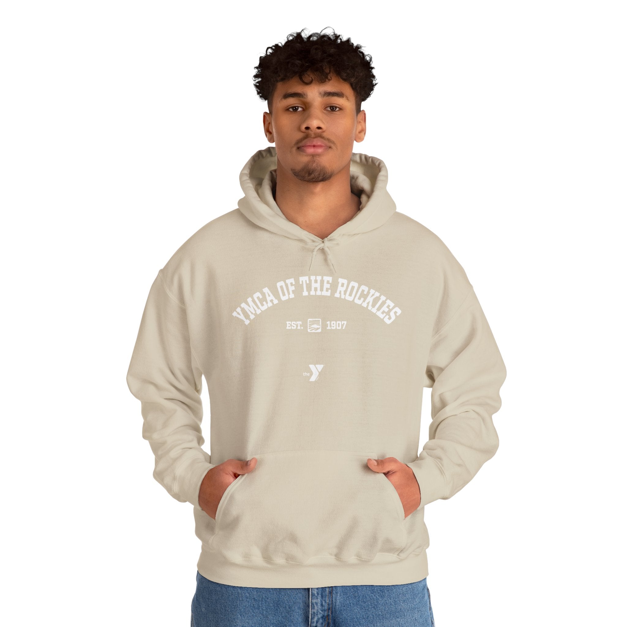 Heritage Logo Unisex Heavy Blend Hooded Sweatshirt