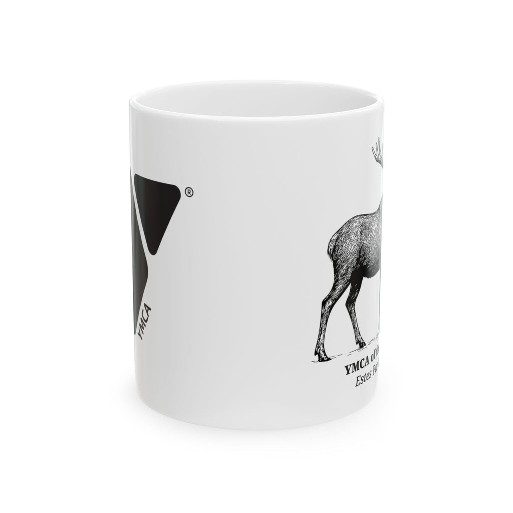 Estes Park Center Elk Ceramic Mug, 11oz