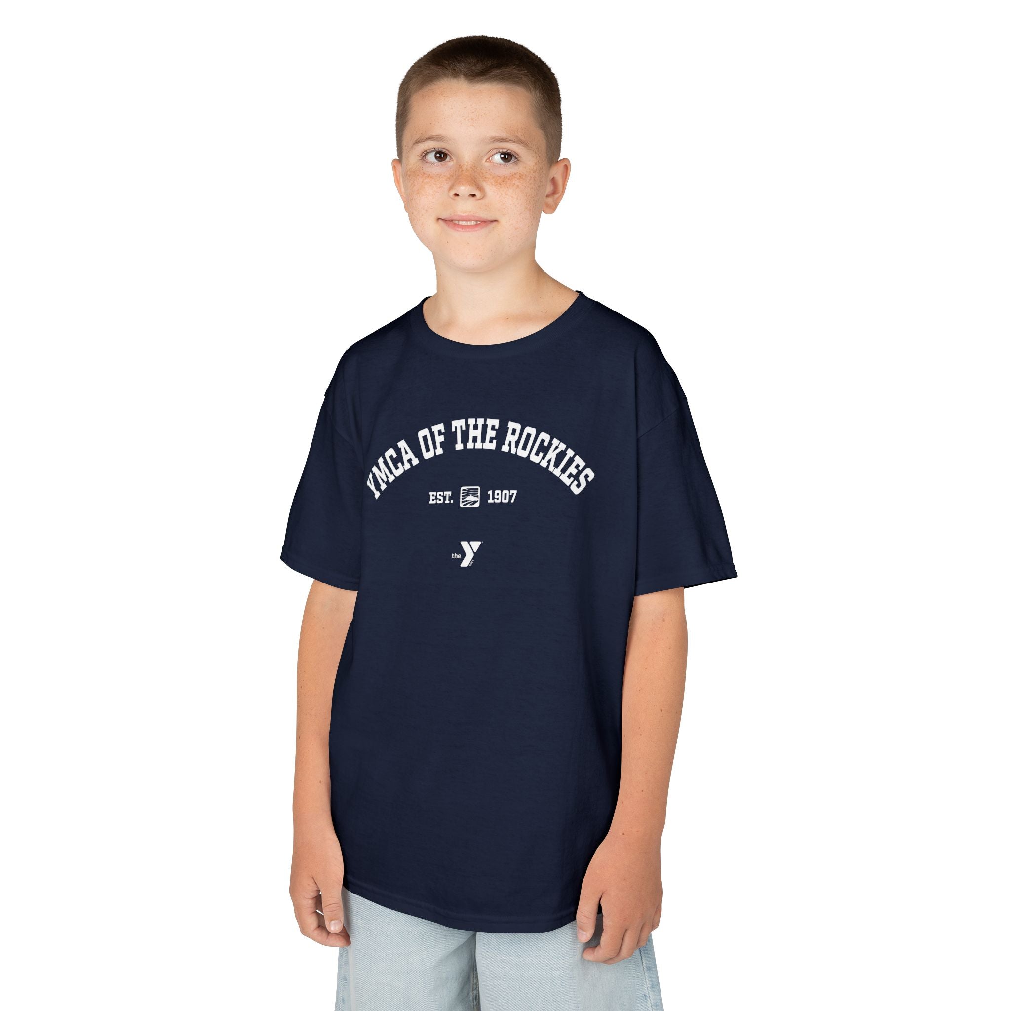 YMCA of the Rockies Kids Tee - Comfortable Heavy Cotton Shirt for All Occasions