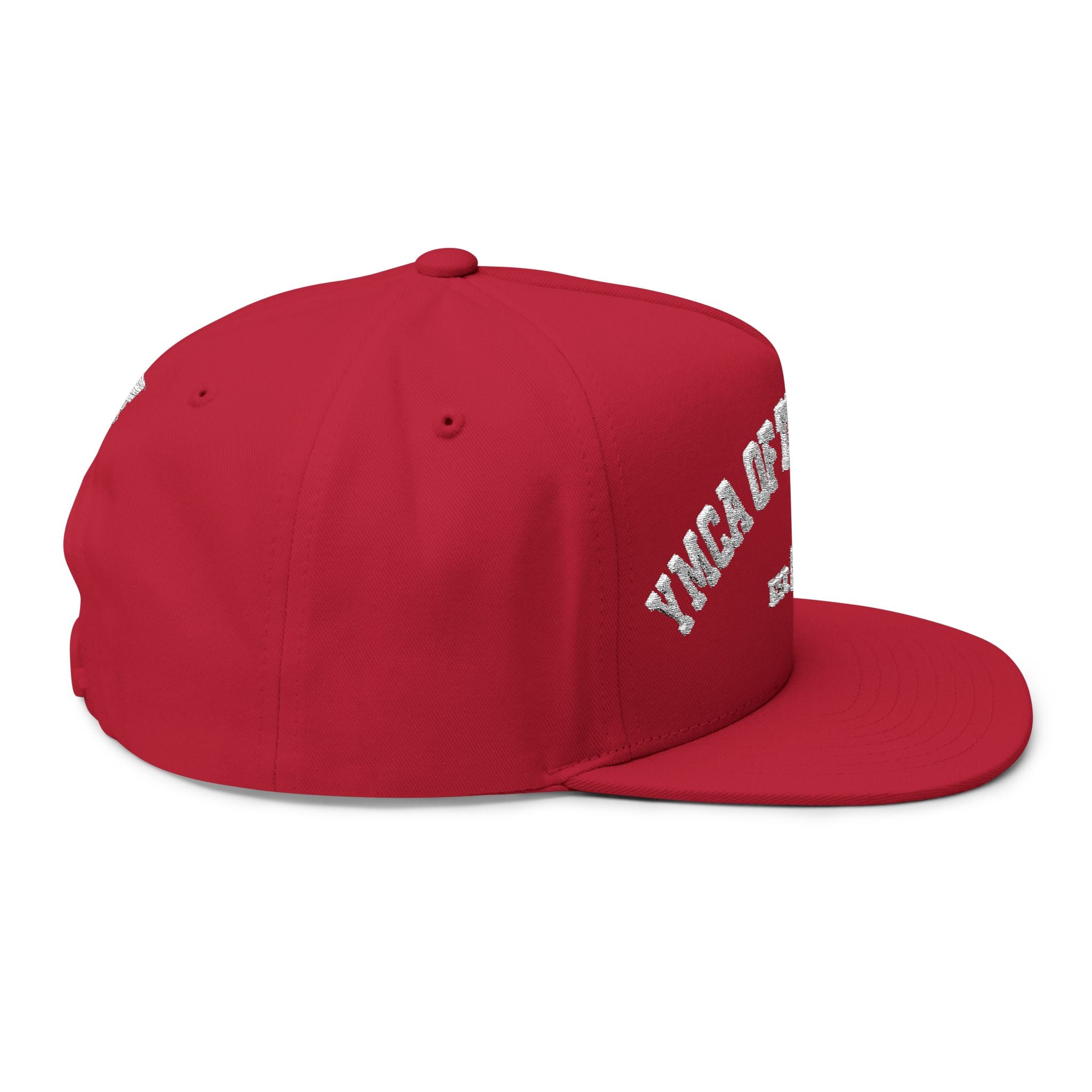 YMCA of the Rockies Retro Collegiate Flat Bill Cap