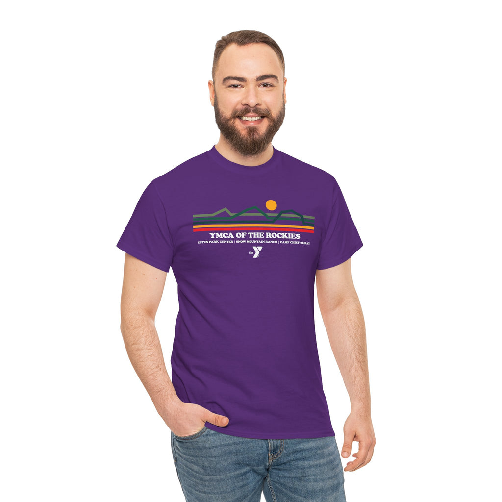 YMCA OF THE ROCKIES TOPO LOGO TEE