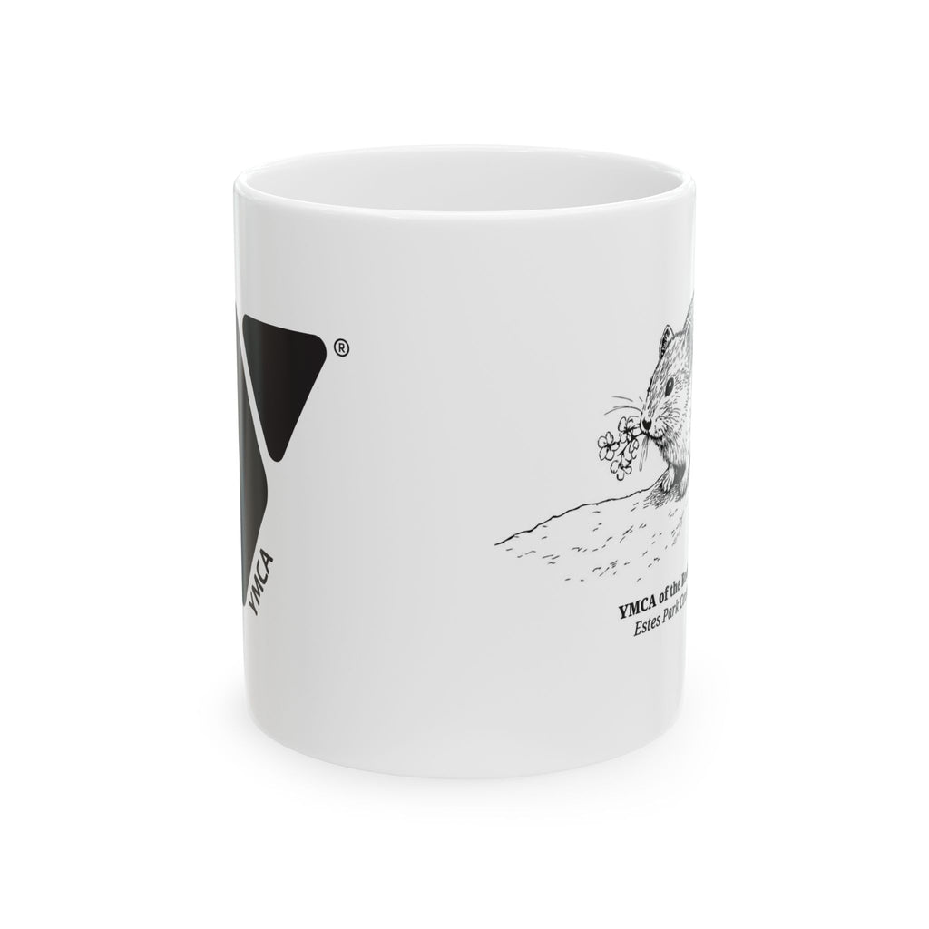 Estes Park Center Pika Ceramic Mug, 11oz
