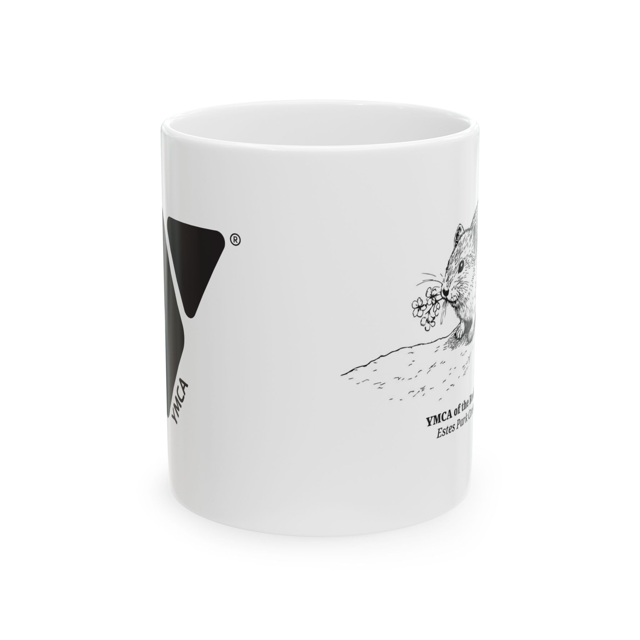 Estes Park Center Pika Ceramic Mug, 11oz