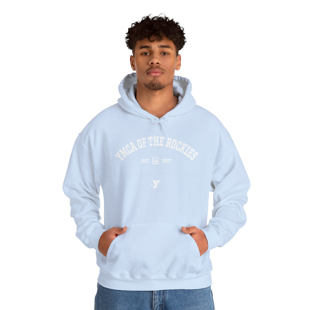 Heritage Logo Unisex Heavy Blend Hooded Sweatshirt