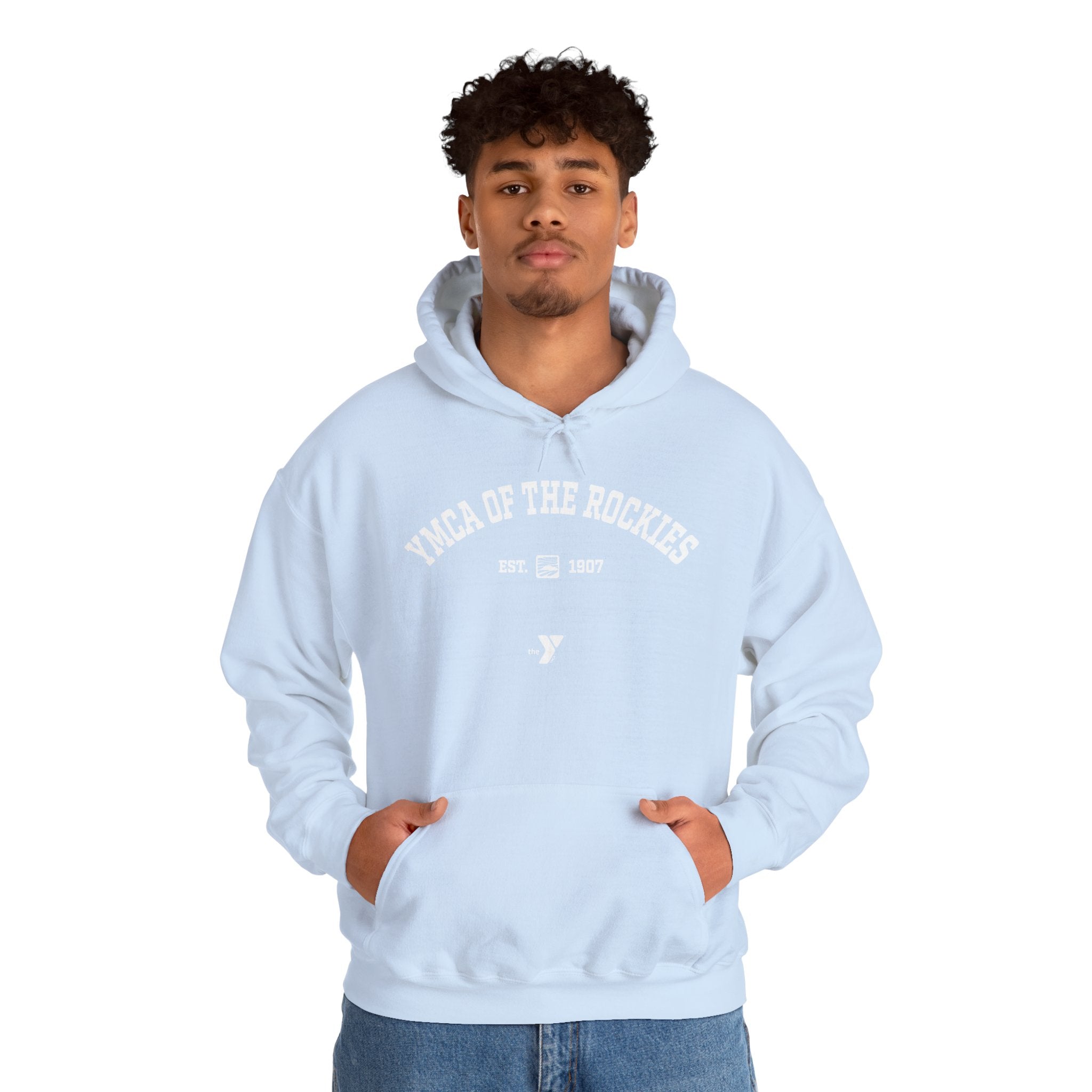 Heritage Logo Unisex Heavy Blend Hooded Sweatshirt
